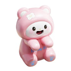 Cute Animal Mini Cooling Fan Clip On Cup Bowl Portable Low Noise Desktop Fan for Hot Food Coffee Soup and Baby Meals