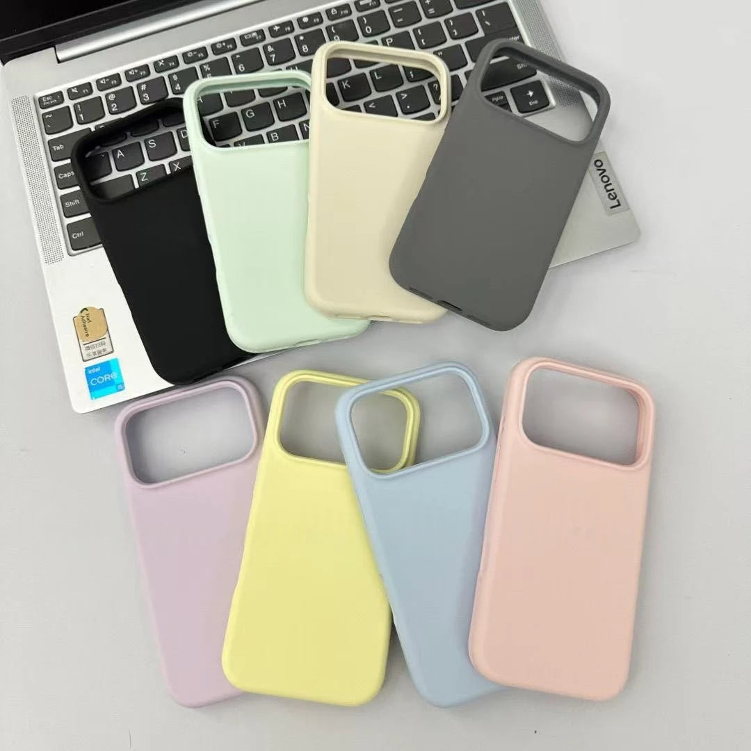 Liquid Silicone Phone Case For iPhone 17 16 ProMax 14 12 13 15 Pro Case for iPhone 17 16 13 Pro Max 11 Shockproof With Box Cover