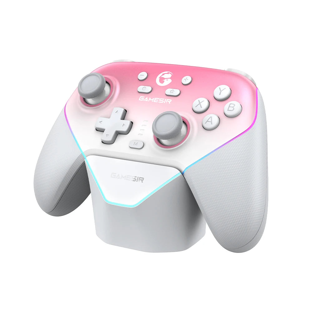 GameSir Super Nova Bluetooth Gamepad with Charging Dock Wireless Gaming Controller for Nintendo Switch 2 iPhone Android Phone PC