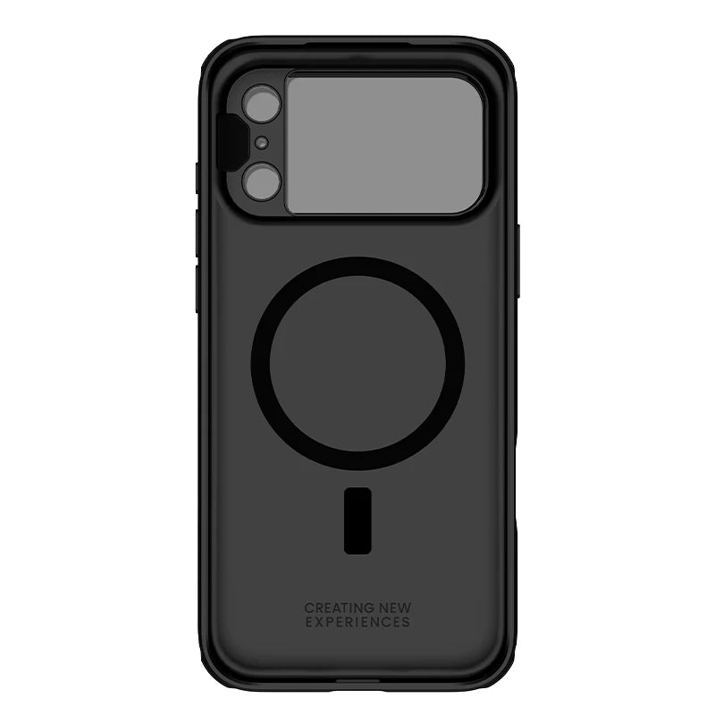 Nillkin for iPhone 18 Pro Max / 17 Pro Max Magnetic Case CamShield Prop Camera Cover Stand Hard PC Protection Back Cover Case