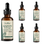 Lymphatic Drainage Drops 60ml Supplement Help Bloat Relief & Immune System Health with Cleavers,Red Clover and Stillingia Root