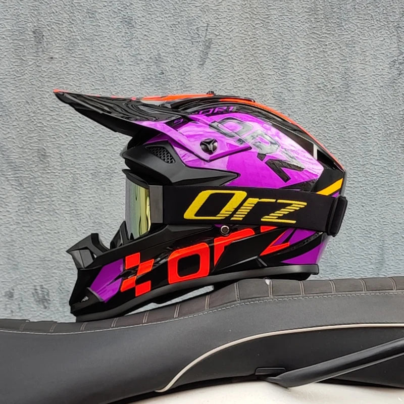 Super-Cool Motorcycle Off-road Helmet ATV Dirt Bike Helmet MTB Downhill Full Face Helmet Free gifts&a lot of Design capacetes
