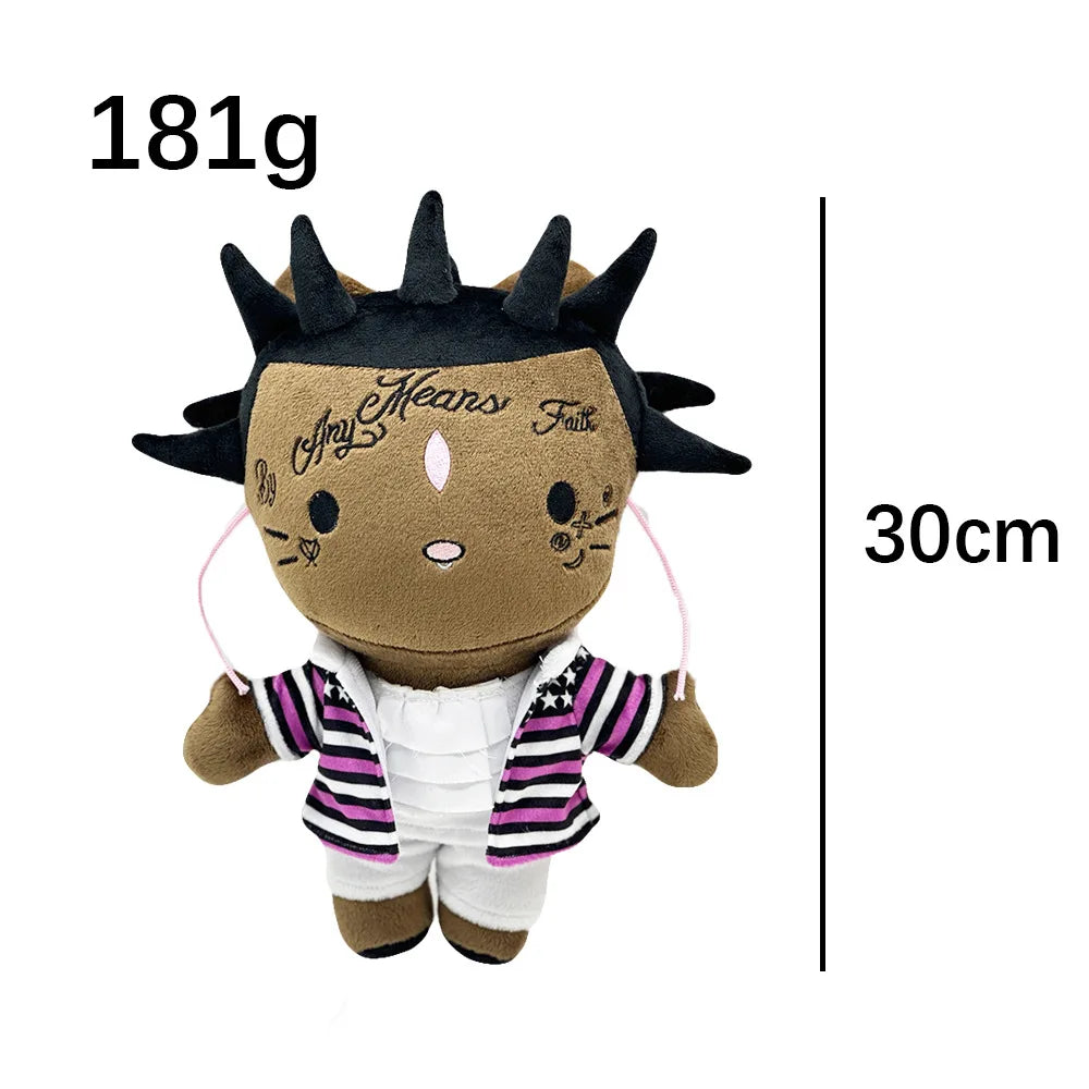 Multiple Styles Cute Cat Eminem XXXTentacion Frank Ocean Plush Toy Doll with Clothes Stuffed Soft Plush Toys Fans Collect Gift