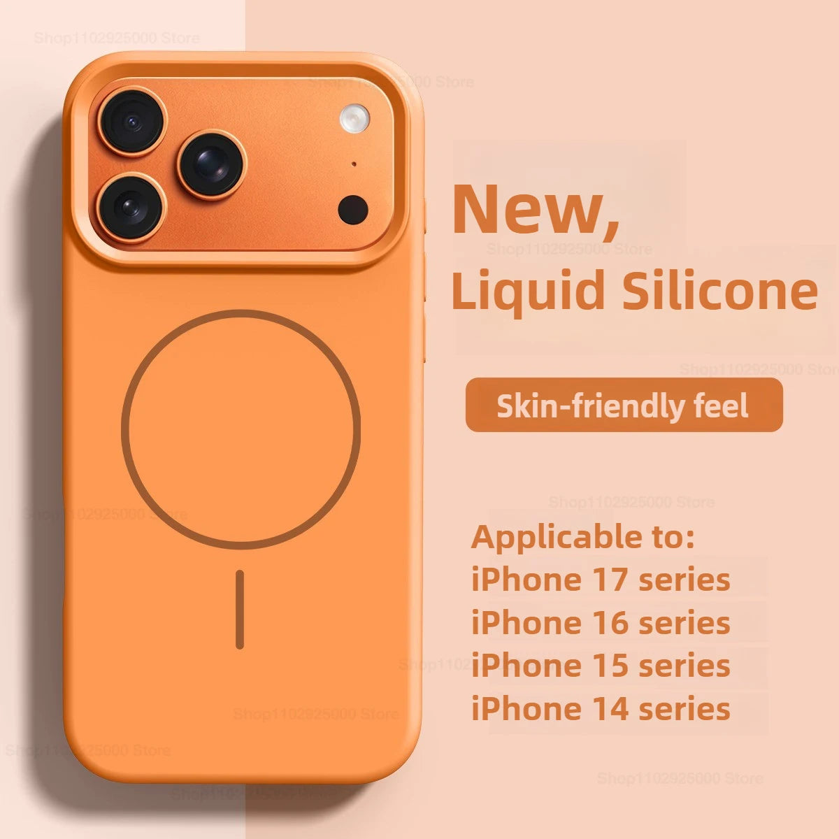 Magnetic Original Liquid Silicone Case For iPhone 13 14 15 16 17 18 Pro Max For Magsafe Cases For iPhone 18 Pro Max Phone Cover