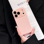 Big Window Liquid Silicone Phone Case For iPhone 17 Air 16 15 14 Plus 12 13 16 Pro Max Official Soft Protector Cover