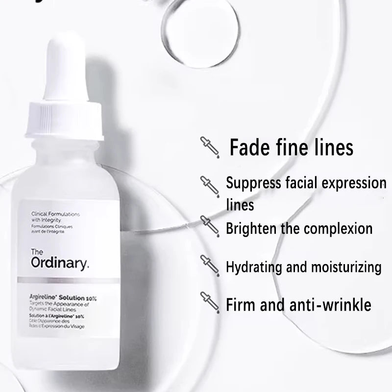 Argireline Peptide Serum 10 Percent for Forehead Lines and Wrinkles
