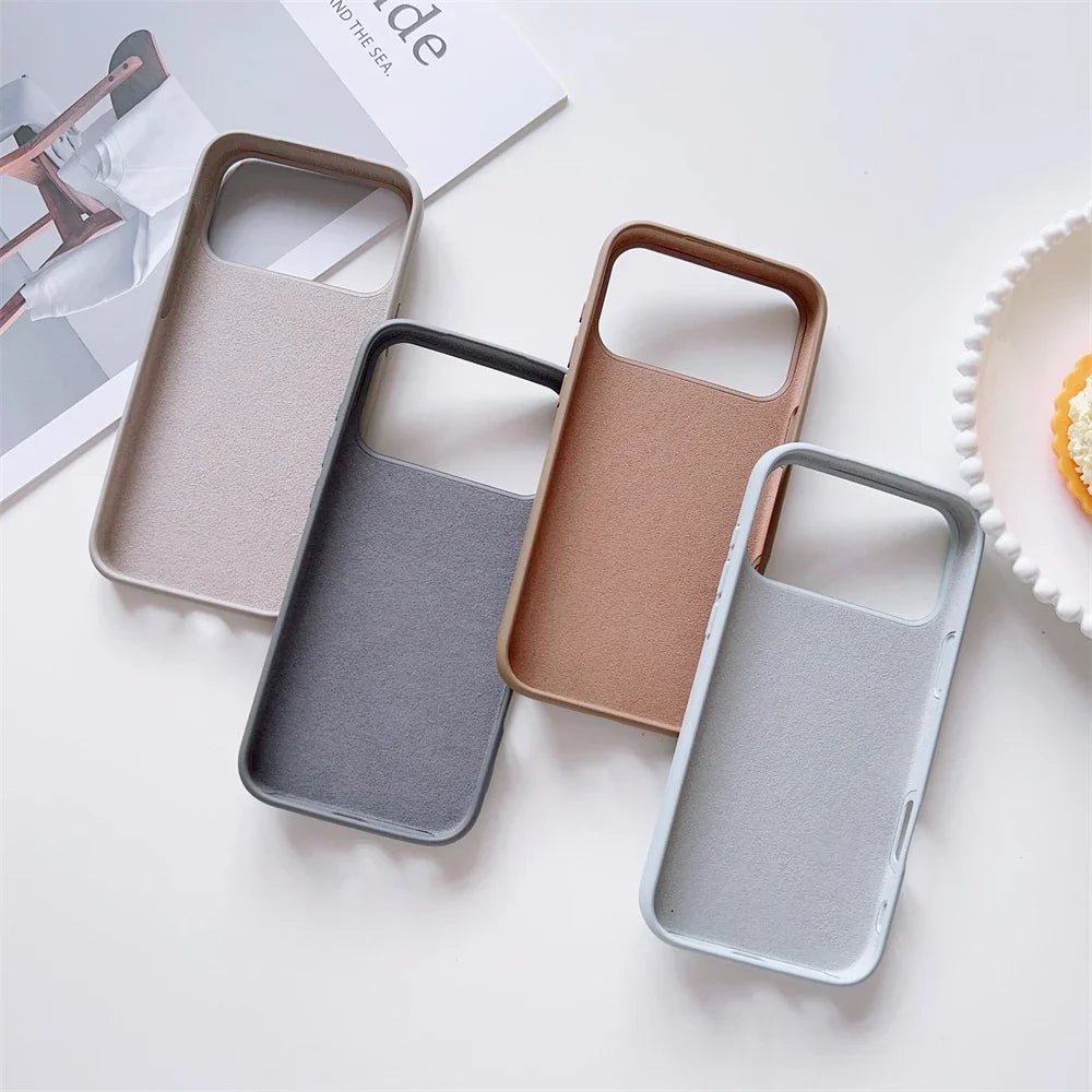 Original Official Silicone Case For iPhone 17ProMax 16 13 12 15 14 Pro Phone Cases For iPhone 16 13Pro 17 11 14 15 Pro Max Cover