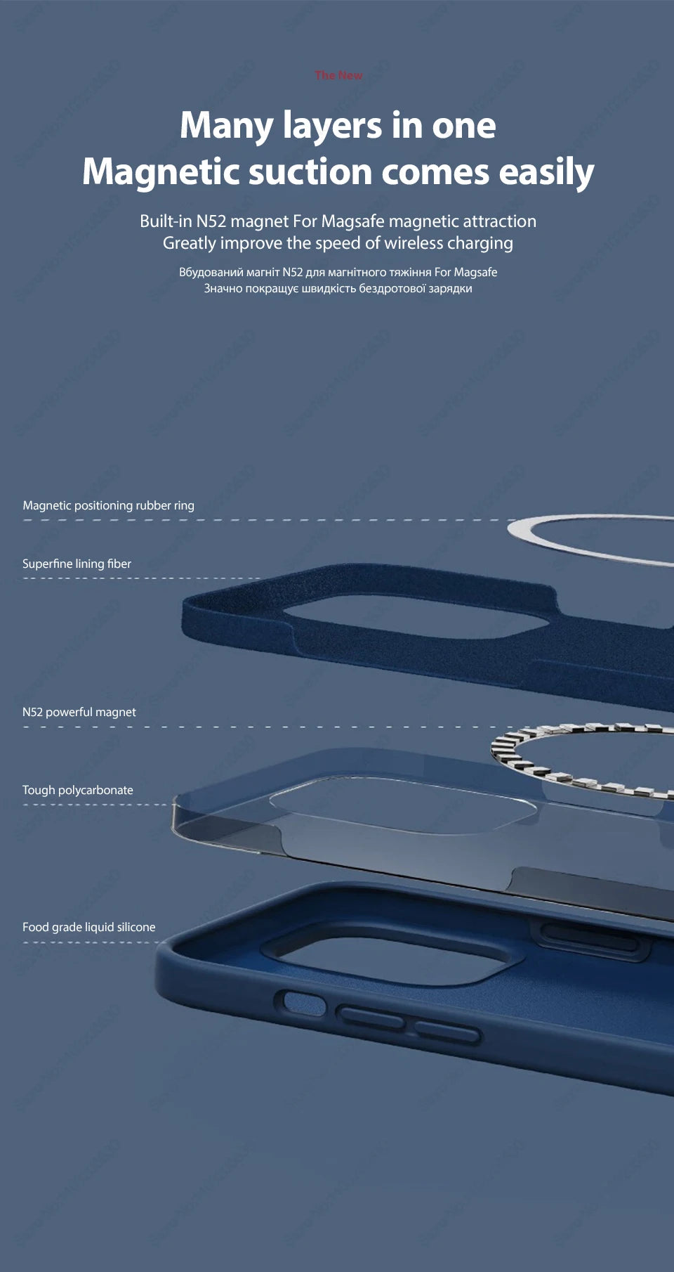 Luxury For Magsafe Wireless Charge Case For Apple iPhone 15 14 13 11 16 17 Pro Max 17 Air Plus Liquid Silicone Shockproof Cover