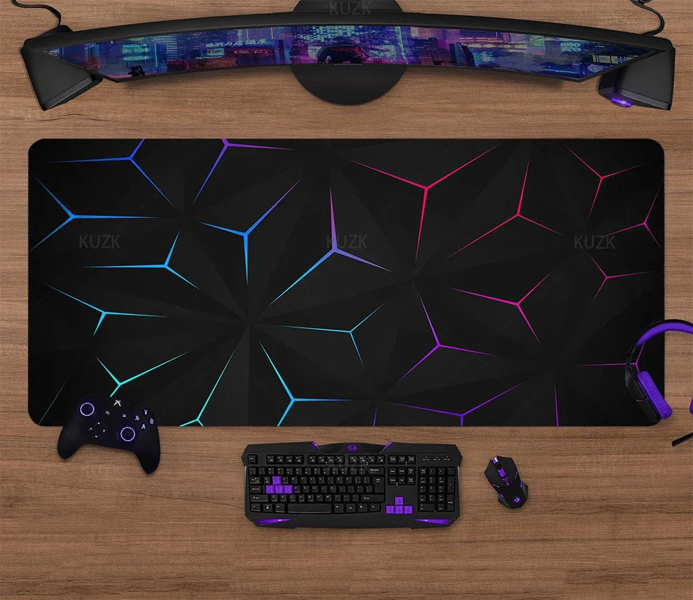 Alfombrilla de ratón Gaming, alfombrilla de escritorio para juegos, alfombrilla de teclado grande, alfombrilla Xll para ordenador, superficie de mesa para accesorios Xl Ped Mauspad