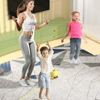 Electric Rope Skipping Machine Automatic Remote Control Jumping Rope Digital Counter Indoor Outdoor Exercise Toys Games for Kids