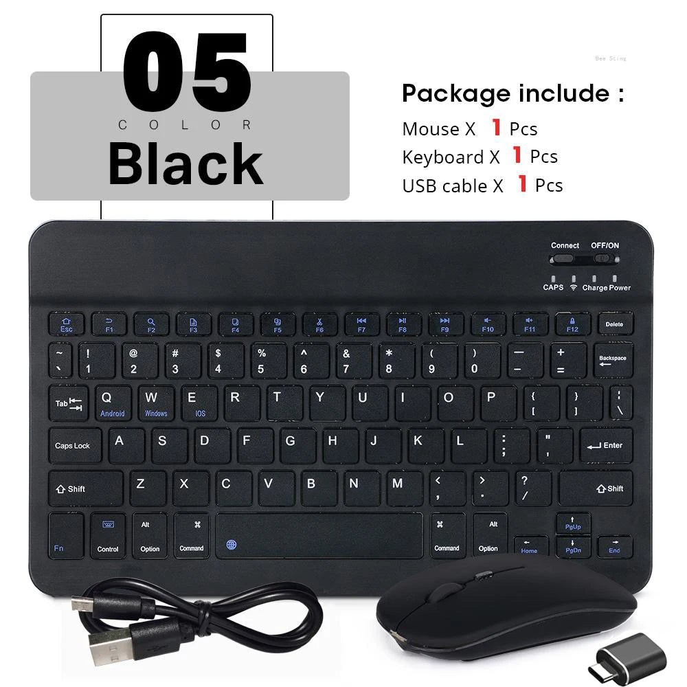Wireless Mouse Dual Modes Bluetooth-compatibl 2.4G Portable Office Mouse for Laptop Notebook PC MacBook Battery Gaming Mouse
