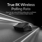 Rapoo VT7 MAX /VT7 Wireless Gaming Mouse True 8K Wireless Polling Rate 53g Lightweight Up to 750Hr Battery Life