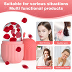 1pc silicone face ice cube mold for Beauty and Skin Care silicon face ice roller