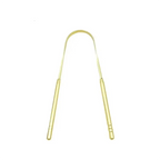 4 Colors Thicken Stainless Steel Tongue Scraper U-shaped Metal Fresh Breath Cleaning Coated Tongue Toothbrush