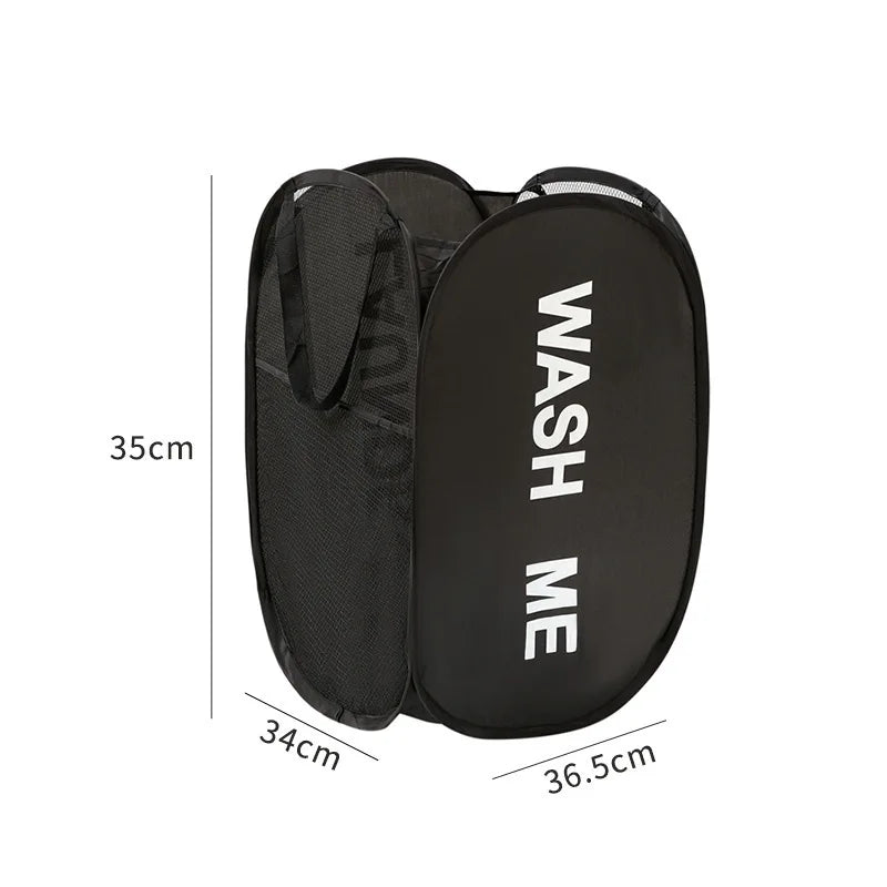Extra Large Foldable Laundry Hamper Basket - Thickened Wear-resistant Storage Organizer for Bathroom, Dormitory, Closet,Portable