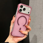 Ultra Thin Frameless Phone Case For iPhone 18 17 Pro Max Air 14 15 Plus 13 12 16 Pro For Magsefa Magnetic Matte Protection Cover