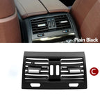 LHD RHD Car Front Rear Air Conditioning Chromed AC Vent Grille Outlet Cover Panel For BMW 5 Series F10 F11 F18 520i 523i 525i