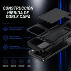 Case For iPhone 18 Pro Max 18 Pro 17 Pro Max 17 17e 16e Wallet Card Holder Slide Slot Slim Hard PC Heavy Duty Protective Cover