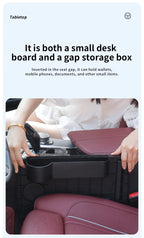 Car Steering Wheel Tray With Car Gap Filler Organizer Food Tray For Eating In Car Laptop Desk Travel Car Interior Accessories