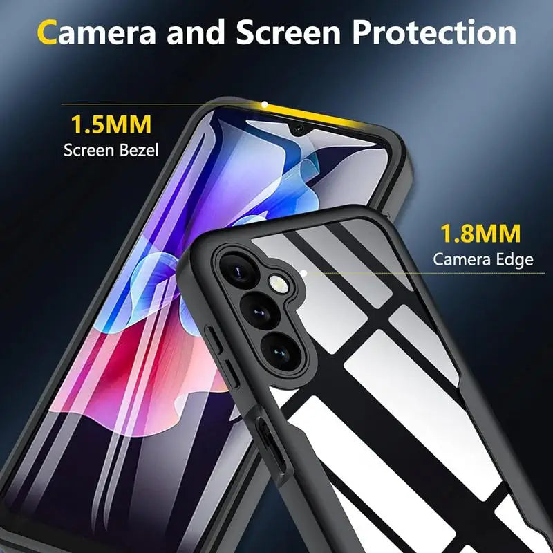 360 Full Body Case For Samsung A73 A72 A57 A56 A55 A54 A52 A37 A35 A34 A33 A32 A27 A25 A24 A17 A16 A15 A14 A13 A07 A06 A05 A04 S