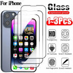 Glass Film For iPhone 18 17 16 15 Pro Max Screen Protector For iPhone 11 12 13 14 15 Pro Tempered Glass IPhone13 Mini 16 Plus