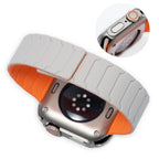 Magnetic Strap Silicone Bracelet For Apple Watch ultra 3 2 49mm 45mm 44mm 40mm 42mm 46mm 41mm 38mm IWatch Series 11 10 SE 9 8 7