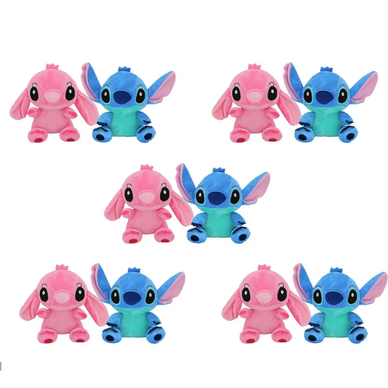 Stitch Stuffed Plush Toy Models Cartoon Stuffed Plush Decoration Dolls Anime Plush Toys Kawaii Christmas Birthday Gifts