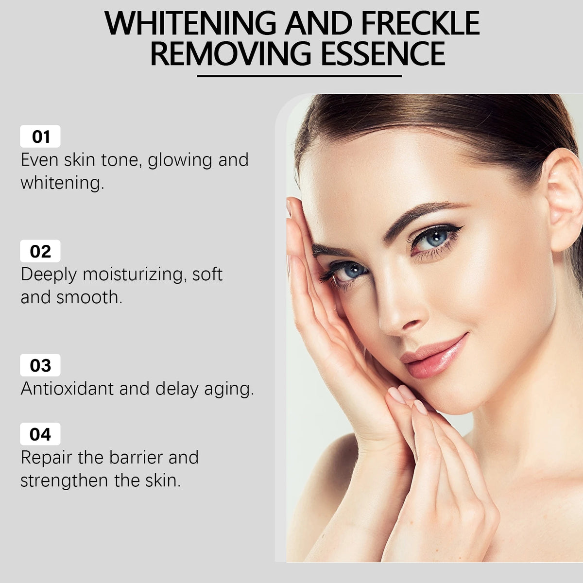 HOYGI Vitamin C Serum Cream Whiten Brightening Skin Tone Lighten Dark Spots Melasma Repair Hydrating Fast Absorbing Skin Care