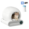 New  65L Automatic Smart Cat Litter Box Self Cleaning Fully Enclosed Large Cat Toilet Litter Tray