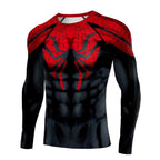 2026 Spider Graphic Vintage Print Compression Long Sleeve T Shirt Quick Dry Sports Fitness Workout Training Top Family Matching