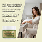 Total Relief Soothing Nerve Cream - 50g Magnesium MSM Arnica Body Butter, Gentle Plant-Based Moisturizer for Daily Skin Care