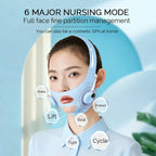 Facial EMS Lifting Machine Chin Cheek Slimming Strap Facial Shaping Massager Double Chin Removal V Line Lift Belt Skin Care Tool