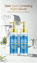 WK JALY Dark Spot Correcting Day and Night Serum, With Turmeric, Vitamin C, Moisturizing, Lightening, Even Skin Tone Essence