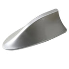 Universal Carbon Fiber Look Car Roof Top Mount Shark Fin Aerial Antenna Toppers Auto Radio AM FM Antenna Signal Amplifier Aerial