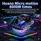 Ajazz AJ139 V2 MC Wireless Gaming Mouse Magnetic Charging Base with Anti Slip Adhesive PAW3311 Sensor Tir Mode Office Mouse