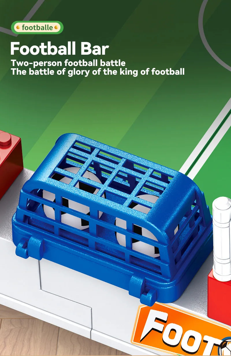 Tabletop Soccer Board Games Toy Outdoor Indoor Portable Multigame Tabletop Desktop Football Machine Competive Toys for Boys