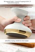 Electric Massage Brush, Universal Body Dredging Device, Scraper, Household Abdominal And Back Massager Scraping Device