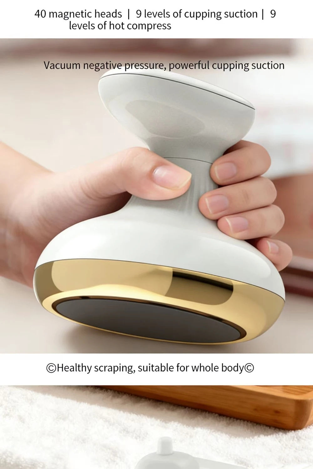 Electric Massage Brush, Universal Body Dredging Device, Scraper, Household Abdominal And Back Massager Scraping Device