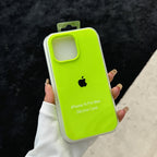 Luxury Liquid SIilicone Solid Candy Color Phone Case for Apple iPhone 17 Pro 16 15 14 13 18 Pro Max Shockproof Cover with Logo
