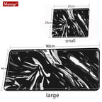 White Mousepad Art Mats 3 Mm Slipmat 900x400 Mouse Pad Xl Original Deskmat Home Office Carpet Substrate on The Table for Pc