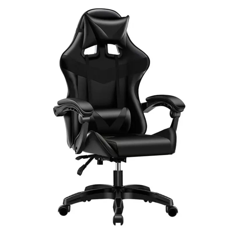 Computer Chair Comfortable Gaming Chair Long Hours Sitting Reclining Headrest and Lumbar Support for Home Office Furniture