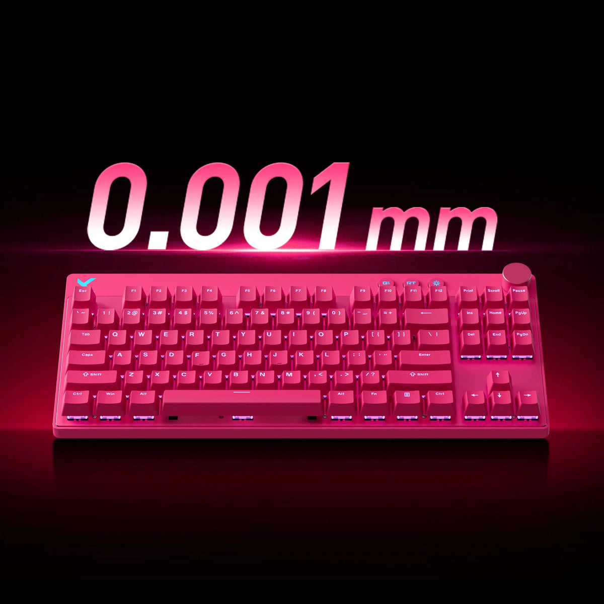 MCHOSE Mix 87 Magnetic Switch Gaming Keyboard Hall Effect 0.08ms Ultra-Low Latency 0.001mm Precision Office Wired Keyboard