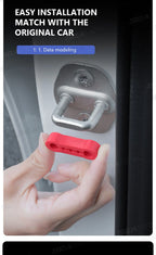 SEAMETAL Car Door Shock Absorber Universal Car Door Buckle Soundproof Deadener Damper Cushion Anti-Vibration Buffer Pad