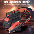 Car Emergency Starter Lithium Battery Compatible Converter Charger For 18V Electric Wrench Grinder Electric Hammer Accessories