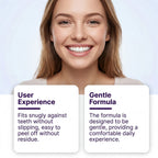 Purple Teeth Whitening Strips 30 Minutes Oral Cleaning Removal Gel Improve Dental Yellowing Oral Care, for With Shade