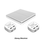 Self-powered Wireless Wall Switch No Battery Required 86Type RF433Mhz Waterproof Wall Switch