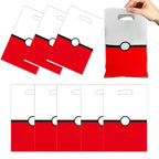 PokeMoned Theme Party Favors Slap Bracelets Stickers Keychain Party Gifts Goodie Bag Stuffers Fillers Birthday Party Decorations