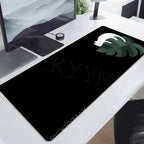 Gaming Mousepads Mousepad Black Cat Large Mouse Mat Office Desk Pads Non-Slip Rubber Gamer Mouse Pad Big Keyboard Mats