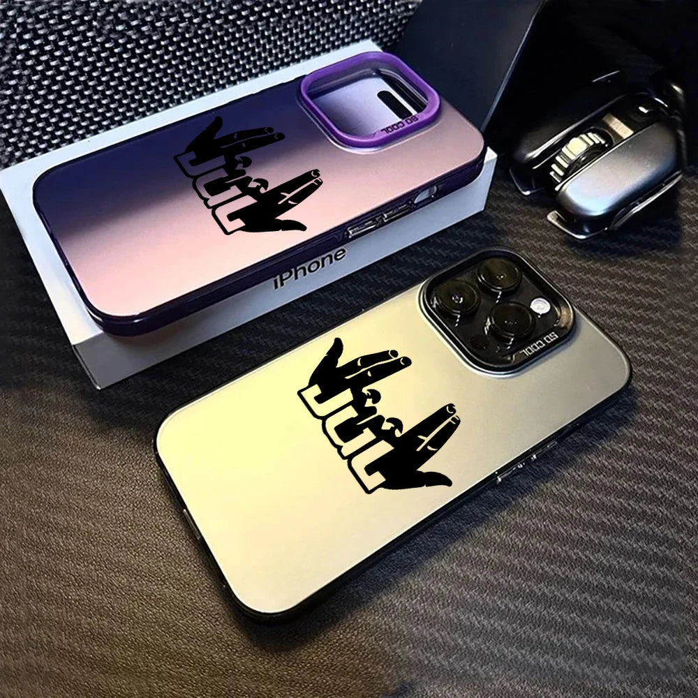 Rapper JuL C'est Pas Des Lol Hard PC IMD Case for iPhone 18 17 16 15 14 13 12 11 Pro Max X XR Shockproof Plating Matte TPU Funda