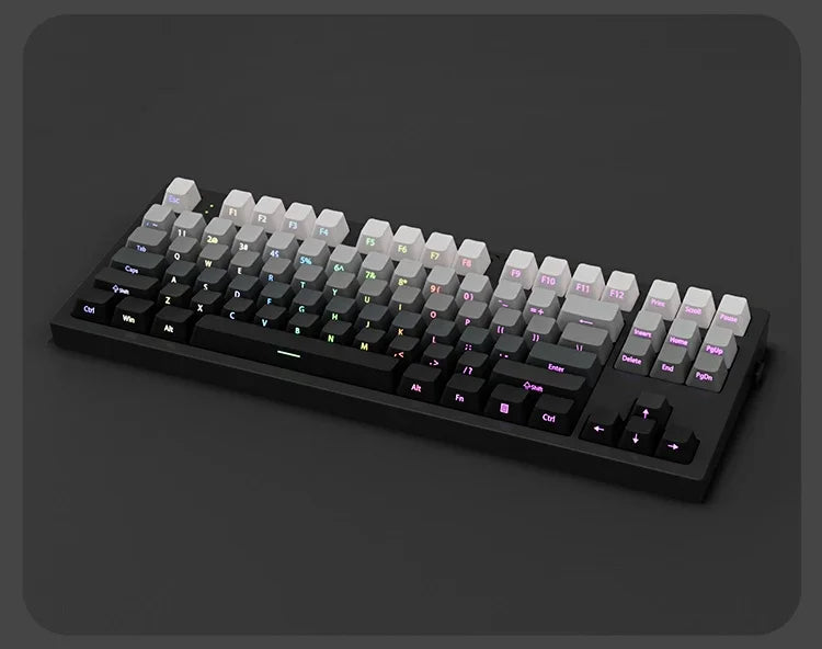 2026 Original Daylight Keycaps PTB Translucent, Side-engraved Oem 135 Keys, Customized To Fit 60/84/98/108 Mechanical Keyboards.